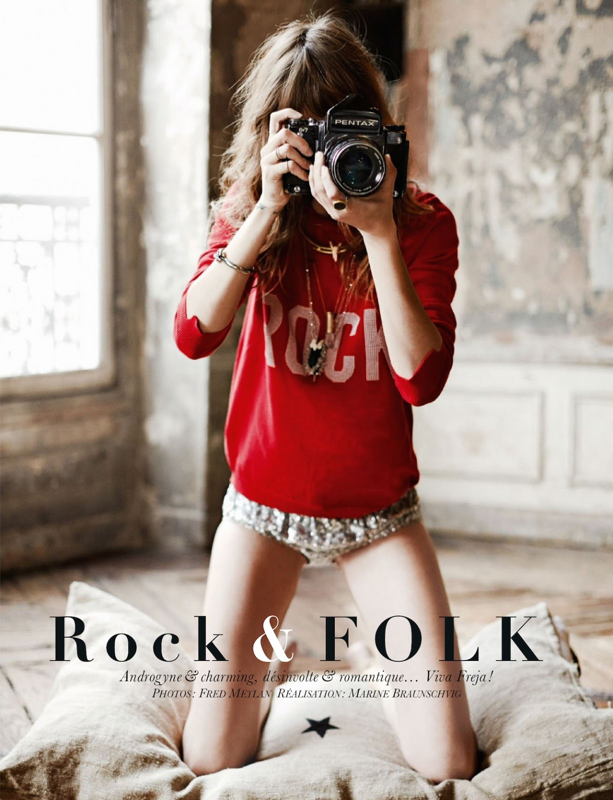 pedalfar:  (via Glamour França Agosto 2014 | Freja Beha Erichsen por Fred Meylan