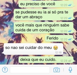 O amor é livre, me ame.