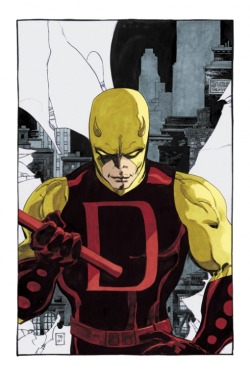 xombiedirge:  Daredevil Yellow by Tim Sale &amp; Matt Hollingsworth 