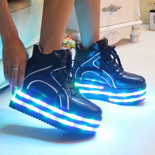 LED Light Platform Shoes - $82