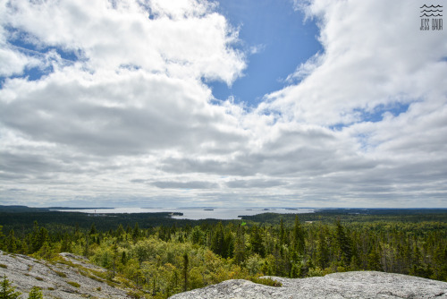 Hiking Castle Rock - Chester, Nova Scotia.