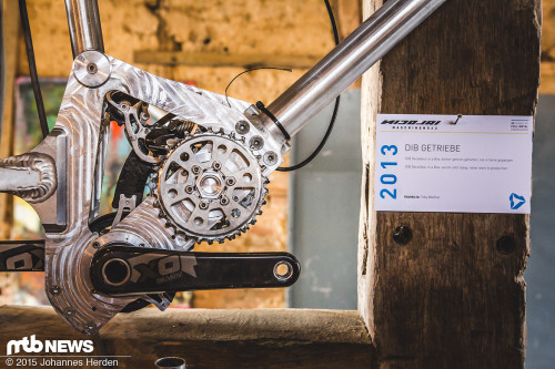 strange-measure: DIB Getriebe - ein Prototyp-Monstrum erster Güte und nie in Serie gegangen www.mtb-