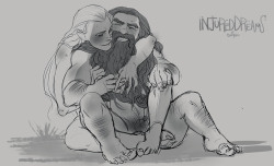 injureddreams:  &ldquo;Care to do it again Master Dwarf~&rdquo; Oops my hand slipped. Too lazy to use my other acct.  I’m way too much into these two right now… *rolls into the abyss*  oh good god