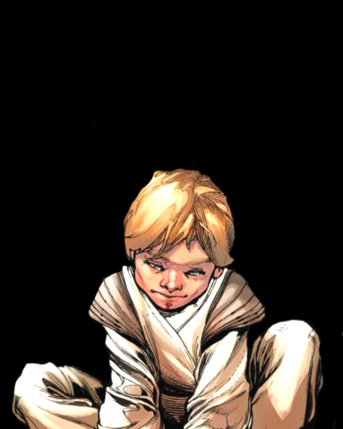 swcomics:Luke Skywalker, very young and cute, in Star Wars #7