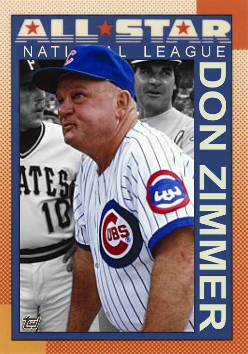 Cubs manager Don Zimmer