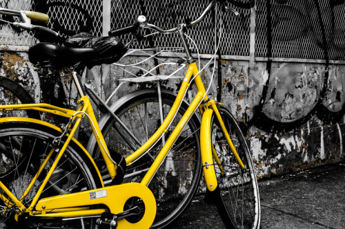 blogblogblooog: Yellow Bicycle by Justin_S