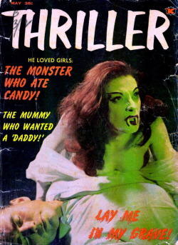 monsterman:  Thriller (May, 1962) 