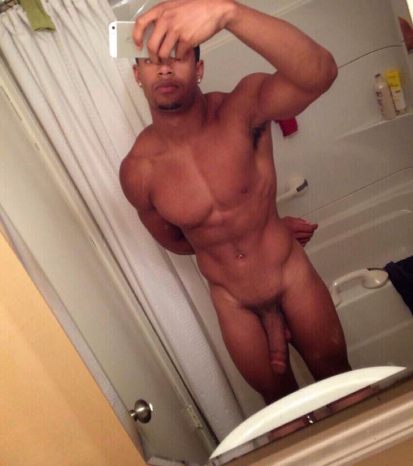 Big dick black men selfies