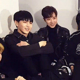 yeosprout: yuki failing the try not to react challenge together