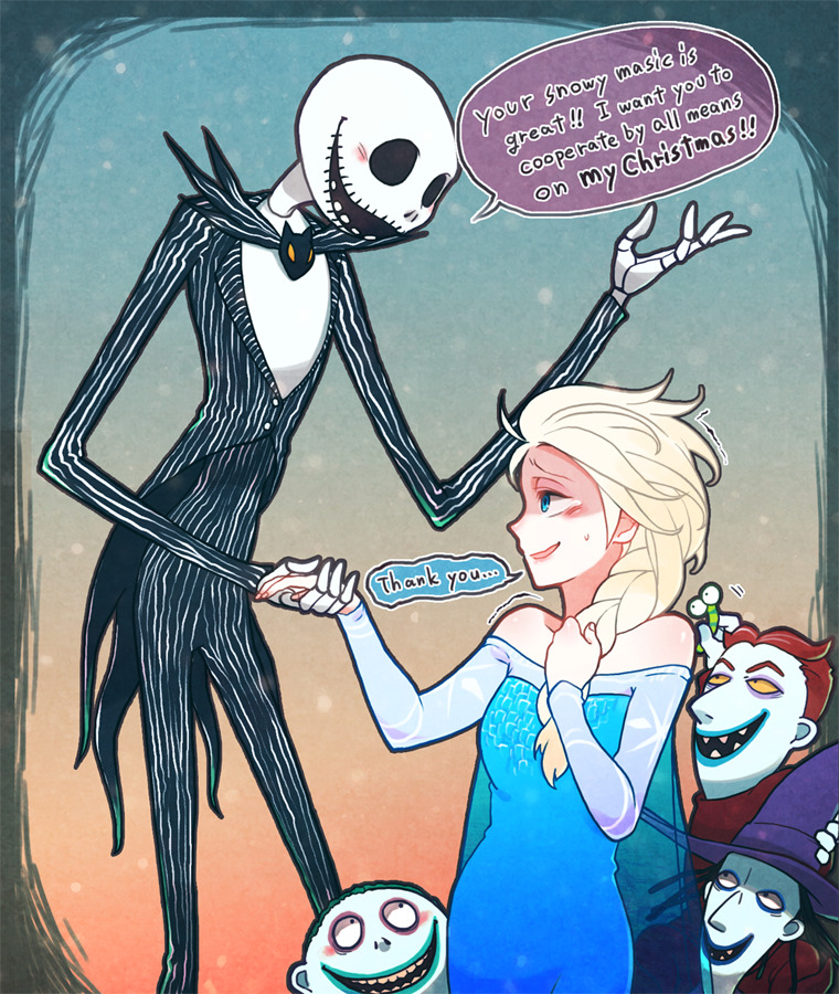 yuridesiles:  crossover Frozen by セト＠twitter始めました