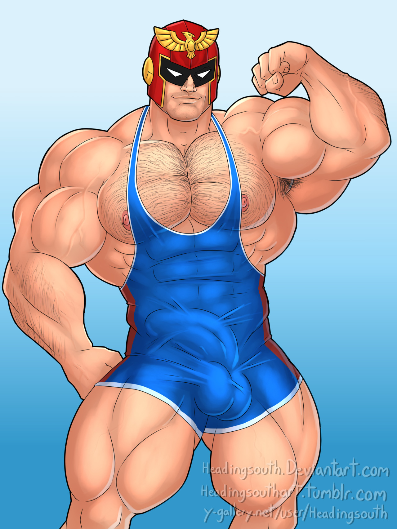 headingsouthart:  Who wants some packed Falcon sausage? Well you’re going to have