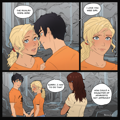 benteja: PJO Book1:Rivalry Bonus comic from Blood of Olympus ohoho