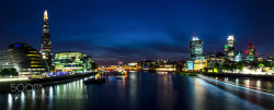 random-photos-x:  London skyline in twilight by balkovicluka. (http://ift.tt/2E7ENgF)