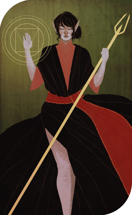 ladymalstroemart:jumping on the Inquisitor tarot card bandwagon!