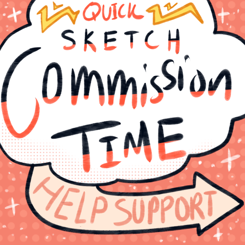 im opening up some quick sketch commissions to help support my late tia’s memorial service, she was 