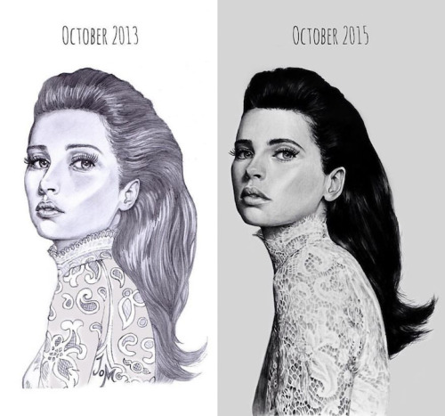 im-a-good-girl-i-am: thingstolovefor: wlfson: mymodernmet: Artists Share “Before and After&rdq