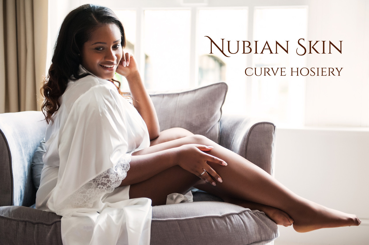 athickgirlscloset:  Nubian Skin launches their curve hosiery line! Nubian Skin is