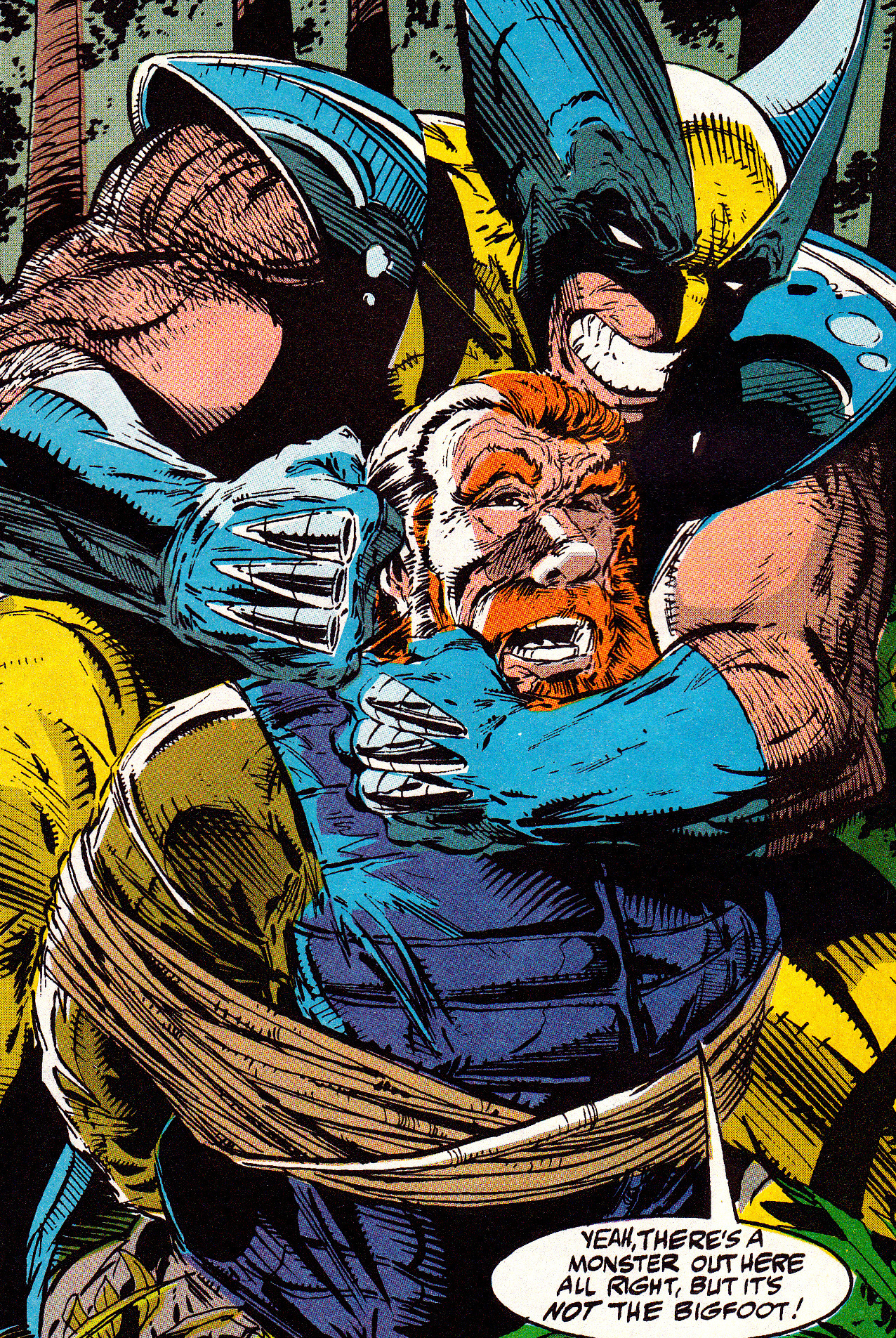 jthenr-comics-vault:  The Wolverine by Todd McFarlaneFrom Spider-Man #12 (1991)Art