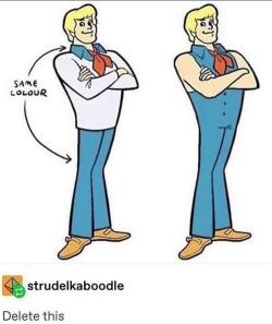 meckamecha:  synille:  everystarstorm:   spiffylindster:  otterlyrambling:  the-memedaddy:  meirl  I mean. Cartoon design is based off of 70s/80s fashion So, it’s not wrong. It’s rather likely      I’d like to add dickey collars for consideration.