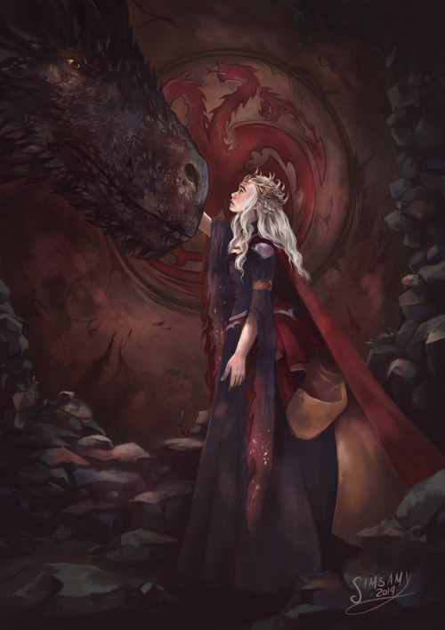 simsamy:Daenerys Targaryen - The Dragon Queen