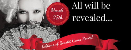 On Monday #RibbonsofScarlet COVER WILL BE REVEALED, one puzzle fragment at a time, creating a Revolu