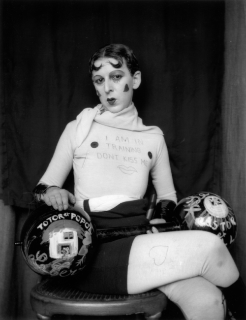 Claude CahunSelf portrait, 1927via: Centre for Contemporary Photography