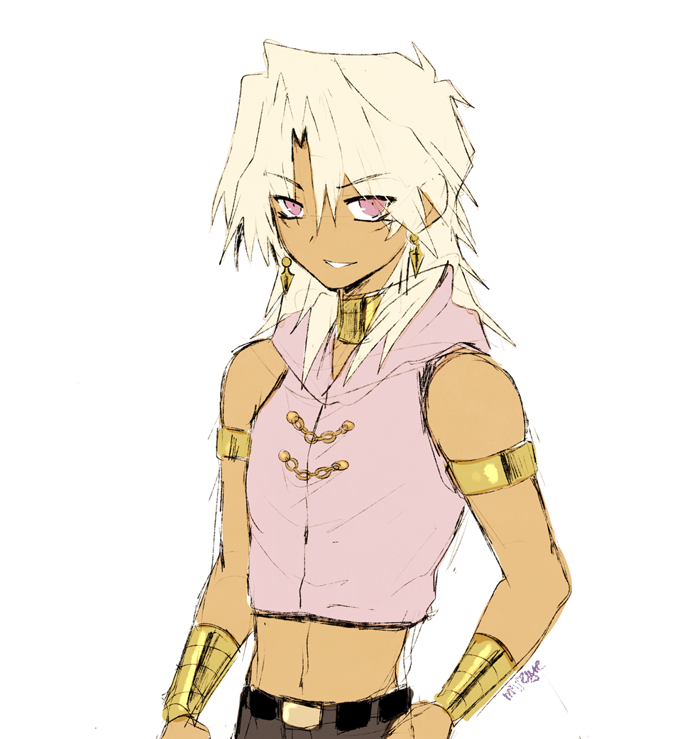 millieyre:    Anonymous asked: marik or bakura   I choose Marik because he’s pretty.