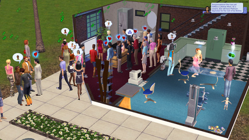 Don / EveryoneHe completed his LTW, Kissed John Burb, and “Cheated” on 50 Sims at once.T