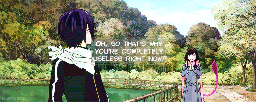 ikyhiyori:Noragami Alphabet:↳  R for Rejection
