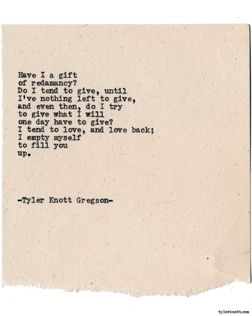 Tyler Knott Gregson