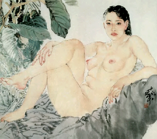 cg54kck:  by He Jiaying (Chinese b.1957)