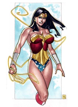 Artfullydiana:  Wonder Woman By Thony Silas Dias De Aguiar.