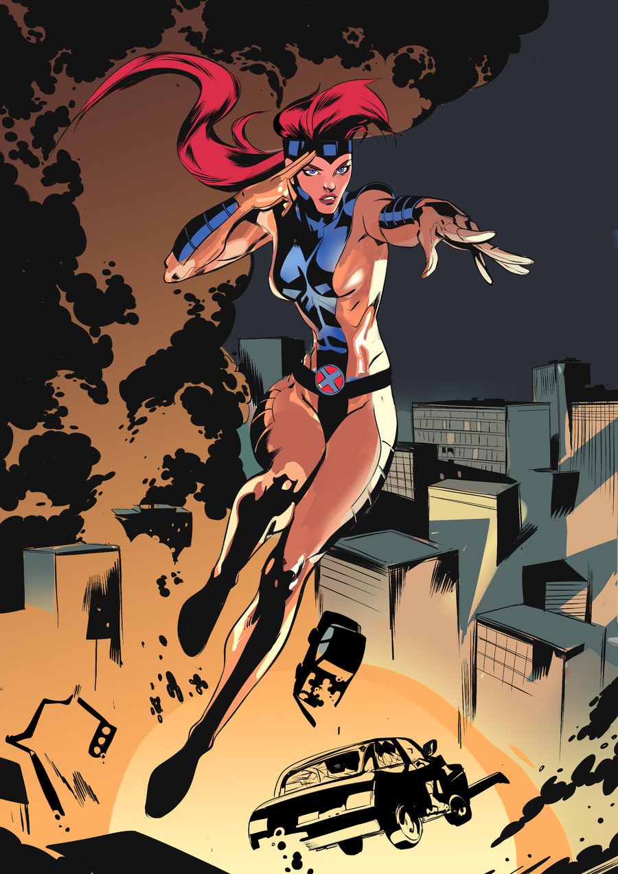 astonishingx:    Marvel Girl by celor  