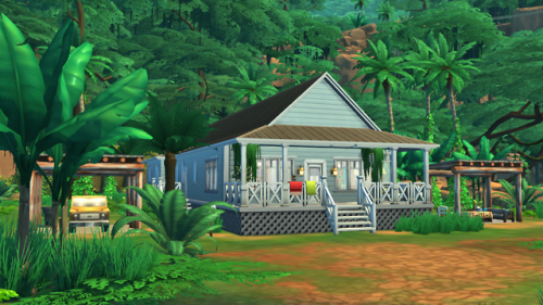 LA CABAÑA DE LA RETIRADA (TS4 BUILDING - NO CC)(EN) And here it is! Highly inspired 