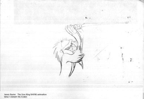  Animator: James BaxterCharacter: RafikiFilm: The Lion King (1994)Studio: Walt Disney PicturesSource