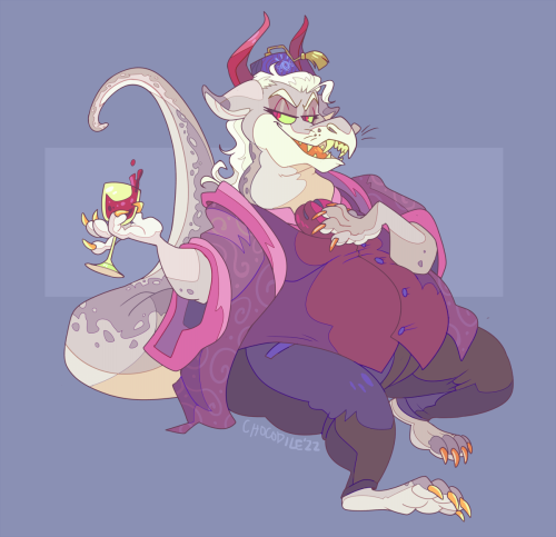 chocodile: Cartoony com for LuciusHargrave on Twitter! What a fun character design this guy has.