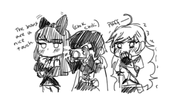 weissrabbit:  xuunies:  lets just say weiss lost a bet but its okay ur still cute