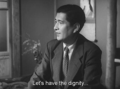 secondtimevirgin:An Inn at Osaka (Heinosuke Gosho, 1954)