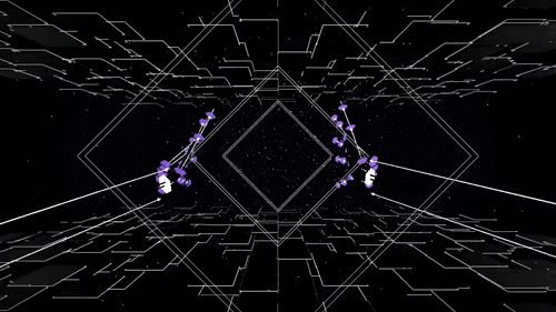 prostheticknowledge:  Collider Audiovisual experience developed by Funktronic Labs