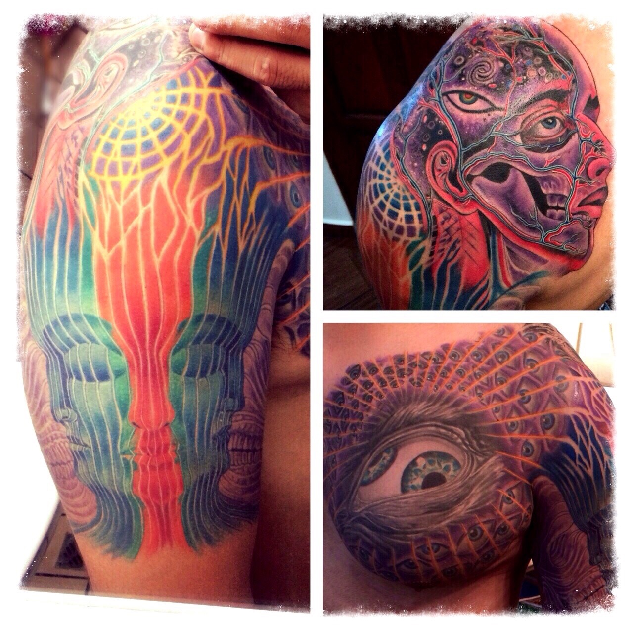 My Tool &amp; Alex Grey Tattoo HOLY COW THATS SWEET! THANX FOR THE SUBMISSION!