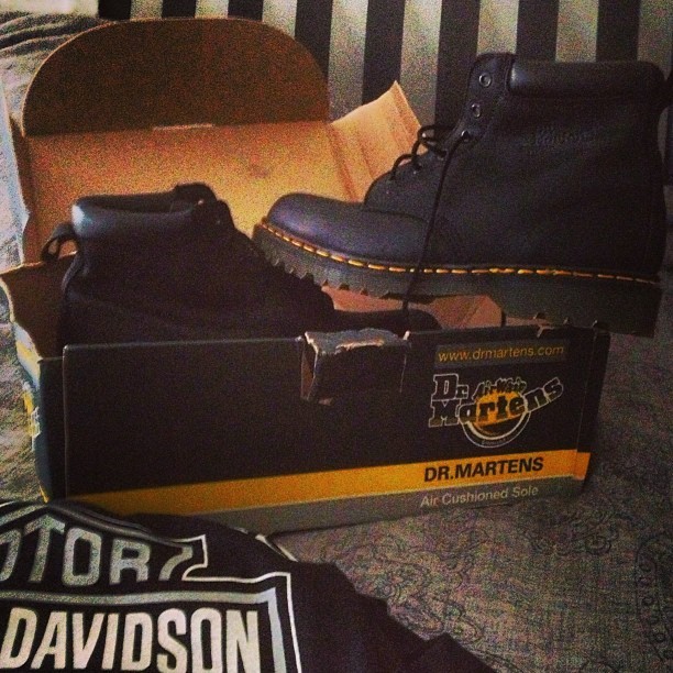 Bought another pair of Doc&rsquo;s. I may or may not have a problem. #drmartens