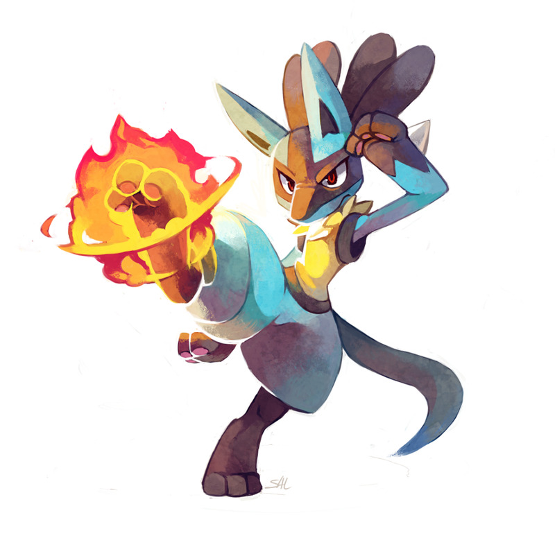 fu11metal:  BLAZE KICK by salanchu