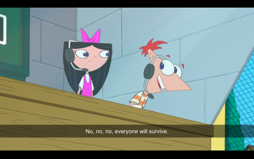 belleevangeline:phineas: let’s play sports :)isabella: i crave violence