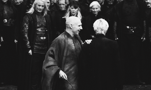 waitingondhr:New Stills of the Malfoys and Voldemort(DH2)