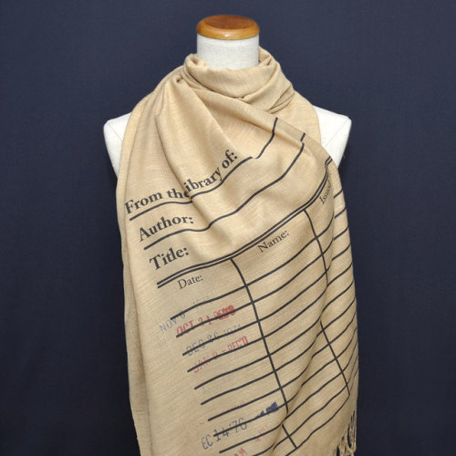 Scarves Pay Homage to First Edition Classic MasterpiecesRejoice book lovers, we know it’s hard