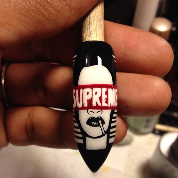 nailgurl:
“You already know how I feel about @badgalriri she is that @supremenyc chick! 💋😜😘😁😬👀 #rihanna #badgalriri #riri #nails #nailart #nailgurl #nailswag #nailsdone #nailswagg #nailsaddict #nailsdesign #nailstagram #nailspotting #nailsoftheday...