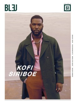 dopebrooklyn:  Kofi Siriboe for Bleu Magazine.