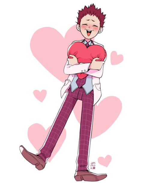 ammaki:tendou in love