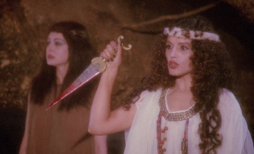 sara mora in the beast and the magic sword (1983) directed by paul naschy