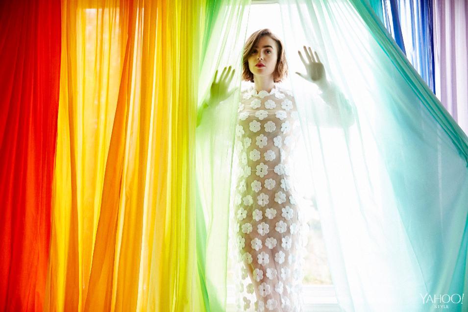 midnightcelebs:  Lilly Collins